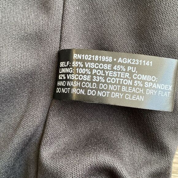 Dolls Kill Brand Generation Kiss Black Vegan Faux Leather Corset Bustier Top - Picture 6 of 7